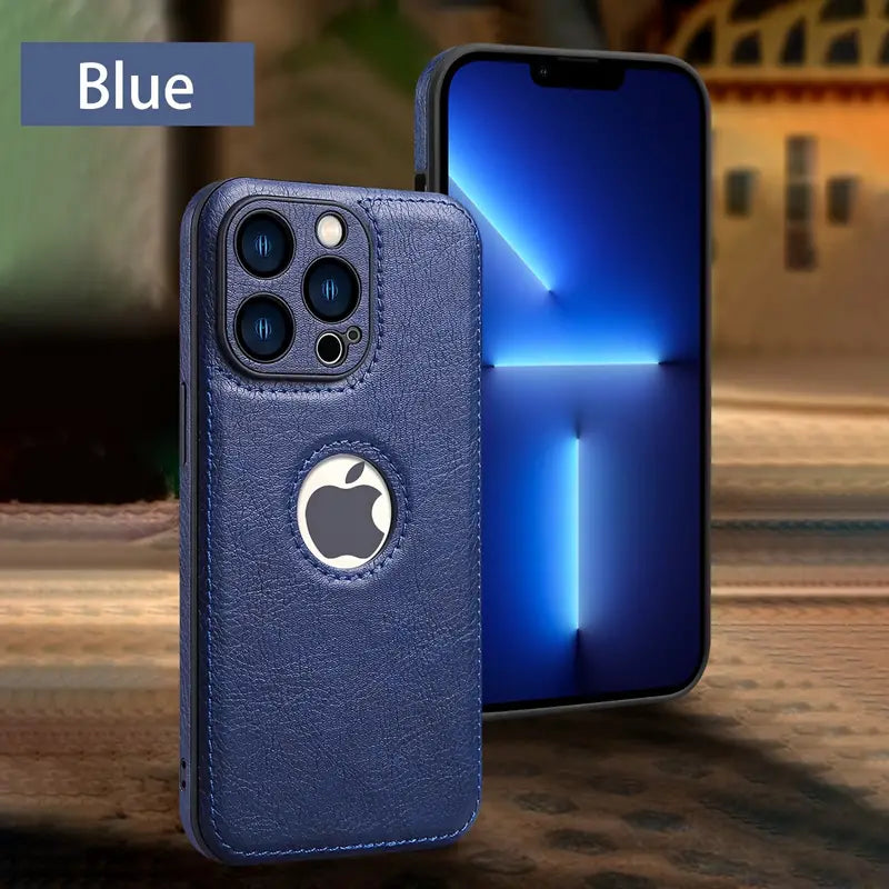 Classic leather cover for i phone