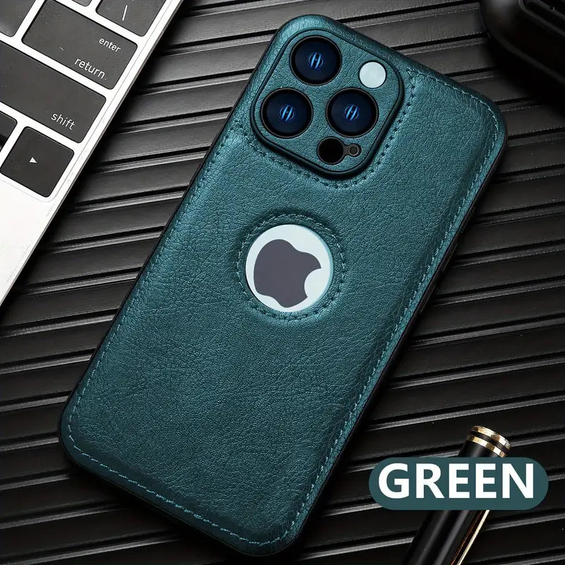 Classic leather cover for i phone