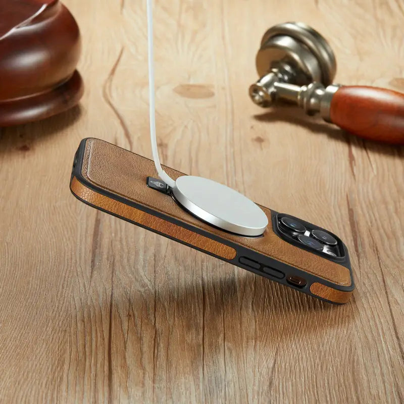 Leather Slim Iphone case