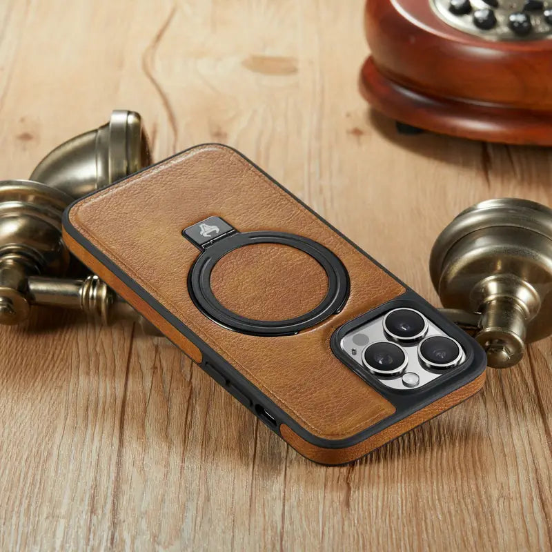 Leather Slim Iphone case