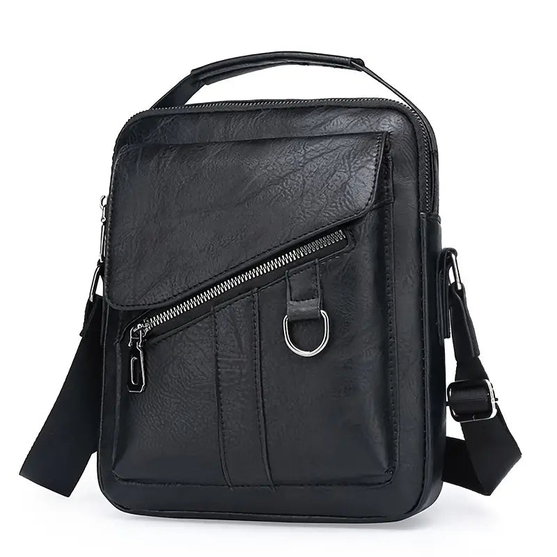 Casual Leather Shoulder Bag