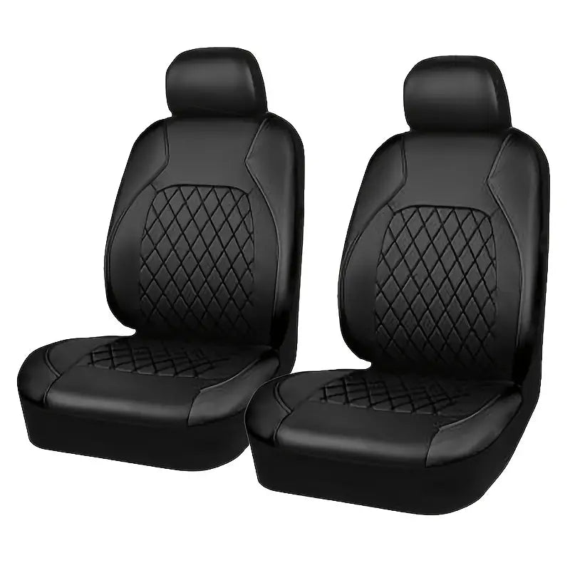 Quilted Leather car Seat Covers