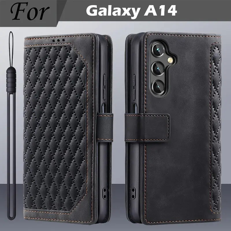 Luxury leather wallet & phone cover