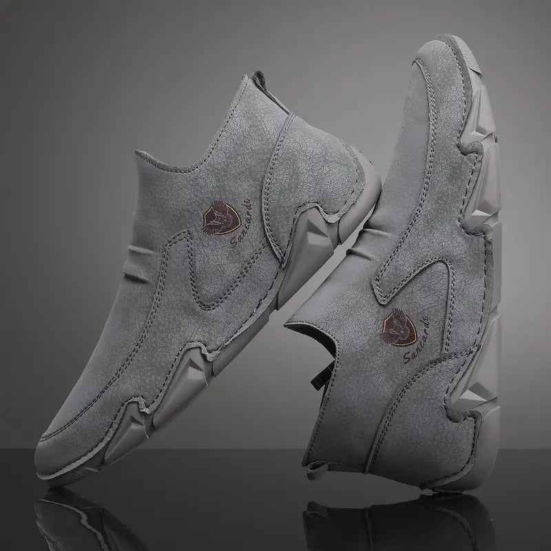 Men's Slip-on Leather Boots