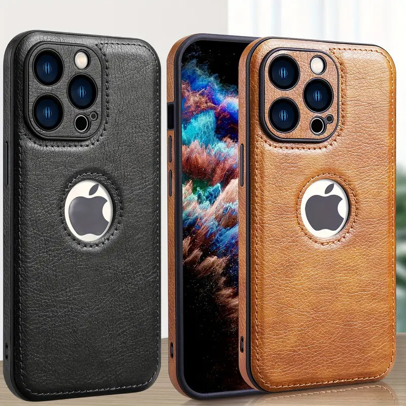 Classic leather cover for i phone