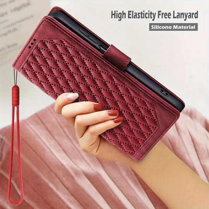 Luxury leather wallet & phone cover