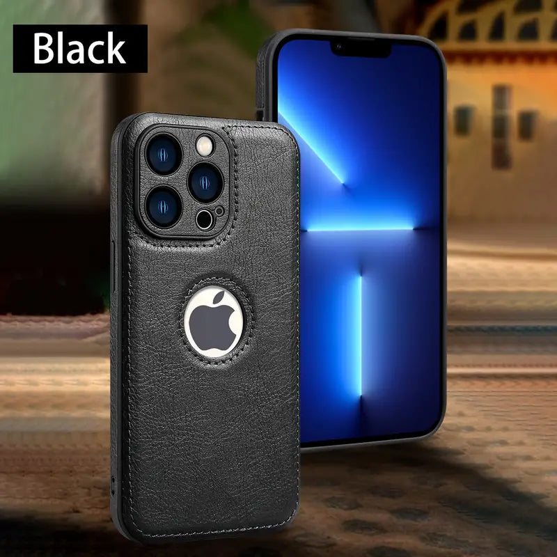 Classic leather cover for i phone