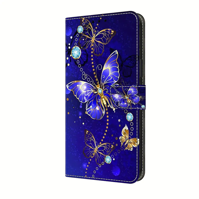 Leather wallet & phone cover