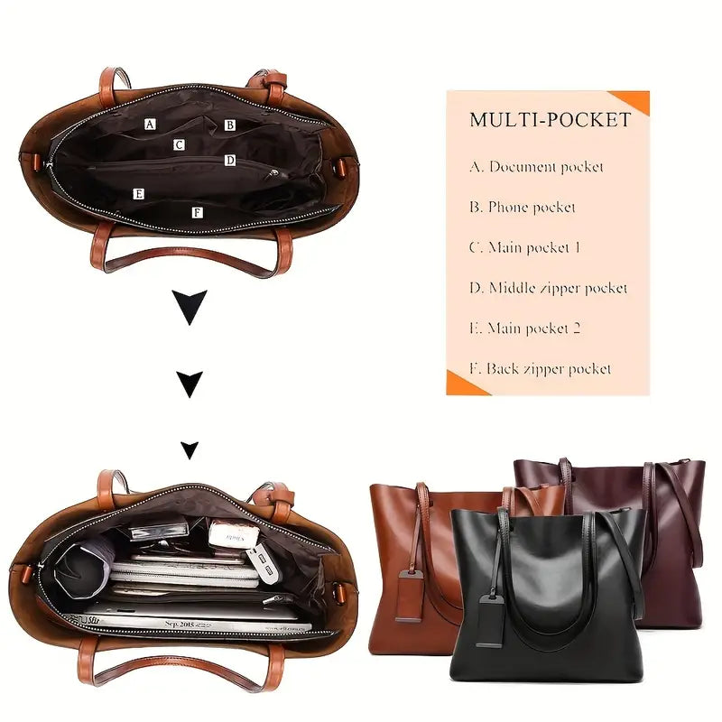 Classic Retro Leather Handbags