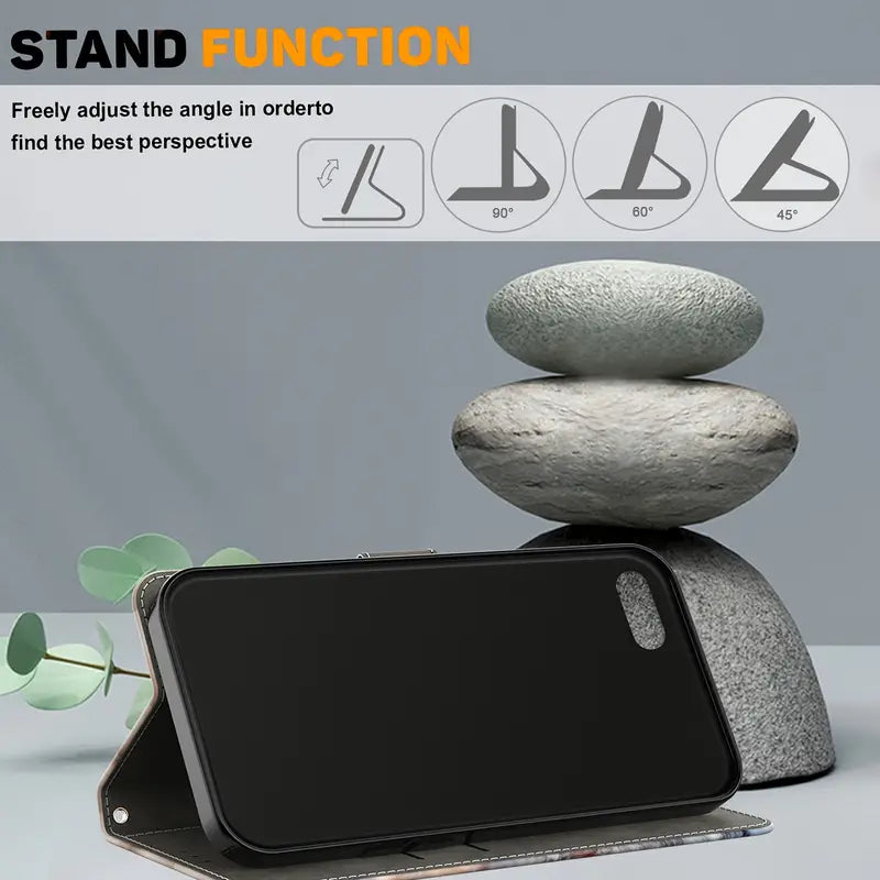 Leather wallet & phone cover