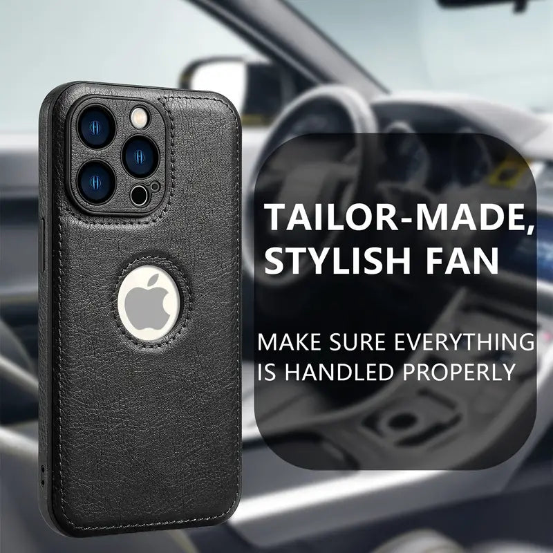 Classic leather cover for i phone