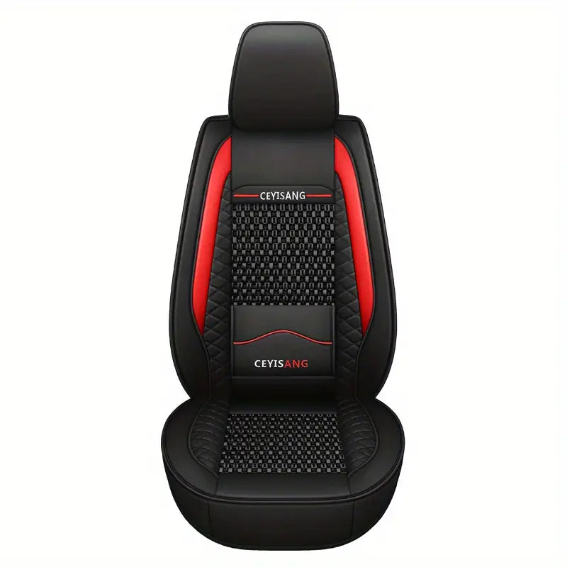 Leather car netted seat covers